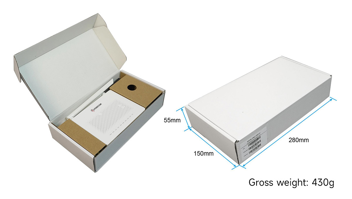Glasfaser-WLAN-Router-Modem ONT